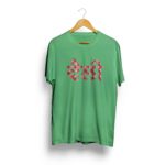 Velly | Punjabi Printed Pistachio green T-shirt for Men