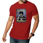 Legend Moosewala | Maroon Tshirt for Men